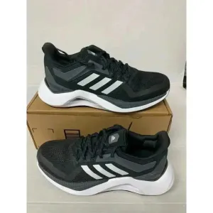 -720 Adidas Black/White, Mens Running Shoes-US 9.5 Mens