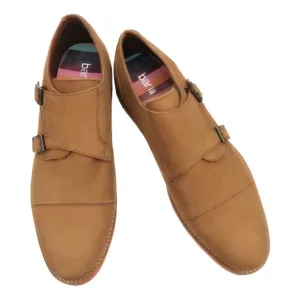 - BAR lll • Baxter Monk Strap Oxford Shoes