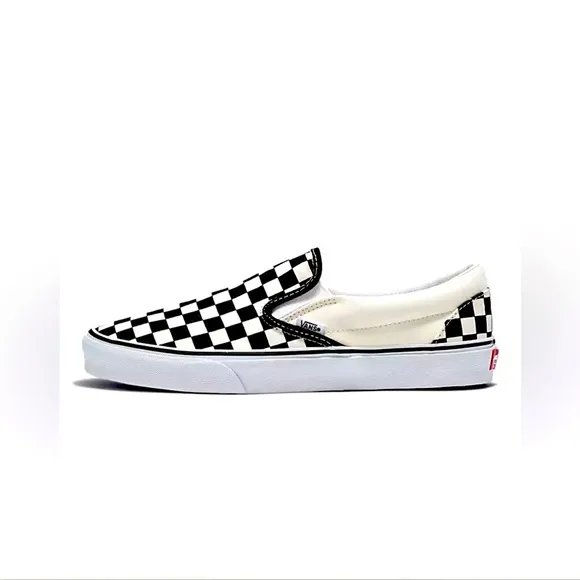 🎉 HOST PICK 🎉 *NEW* 🆕 VANS Classic Slip- On Checkerboard Shoe- Mens 6.5 Womens 8