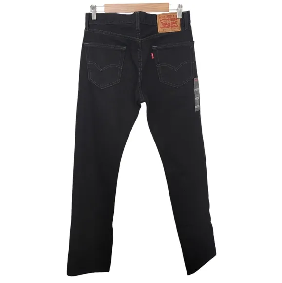 🆕️ Levi's 505 Straight Regular Fit Jeans in Black - 29x32