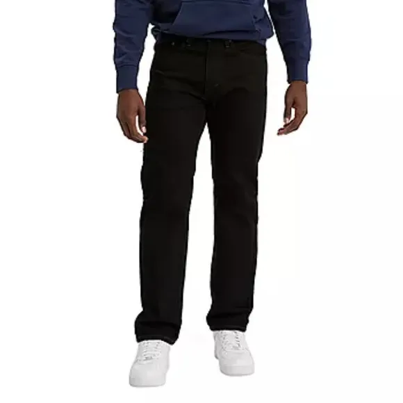 🆕️ Levi's 505 Straight Regular Fit Jeans in Black - 29x32