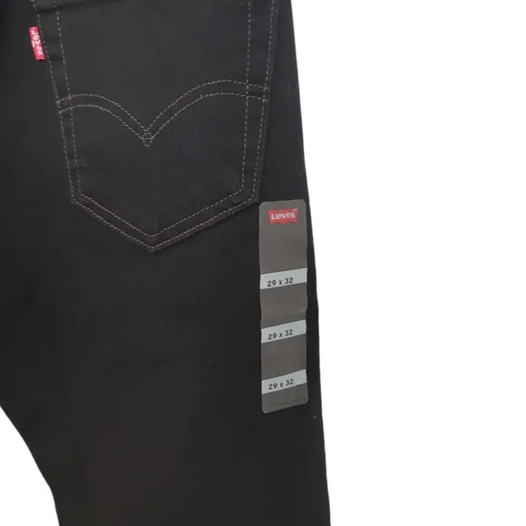 🆕️ Levi's 505 Straight Regular Fit Jeans in Black - 29x32
