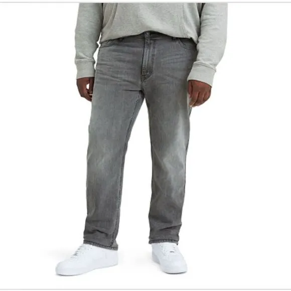 🆕 Levi's Mens 541 Athletic Tapered Fit Jeans-40 X 38, Gray