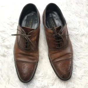 1990’s To Boot New York “Capote” Cap toe Oxfords Brogues Cognac Brown