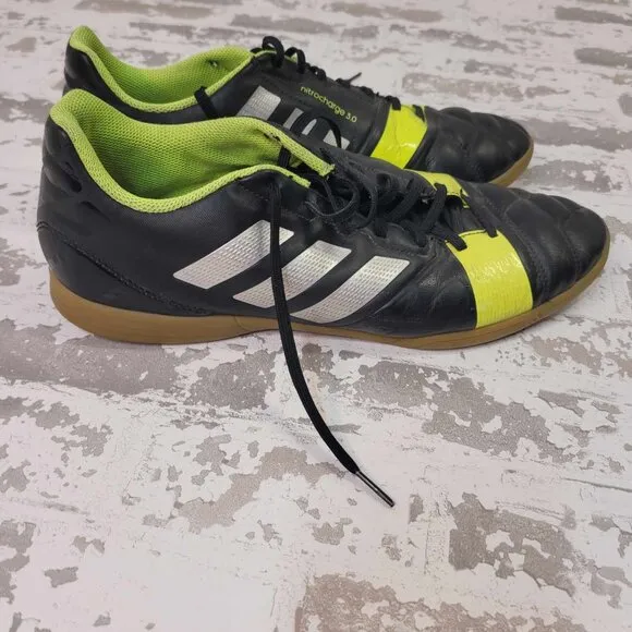 2457 Adidas Nitrocharge 3.0 Indoor Soccer Shoes Mens Size‎ 11