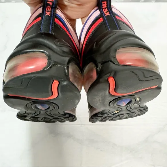 538. Nike Air Max 97 GS Black Pink Racer Blue Size 6.5 Youth Womens 8 CT1578-001