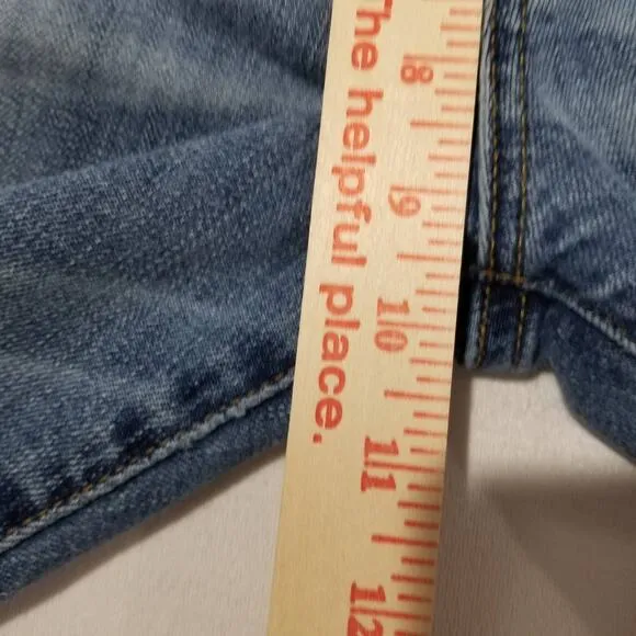 7 For All Mankind Jeans Mens 32 Blue Slimmy Luxe Performance Straight Leg 32x32