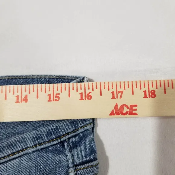 7 For All Mankind Jeans Mens 32 Blue Slimmy Luxe Performance Straight Leg 32x32