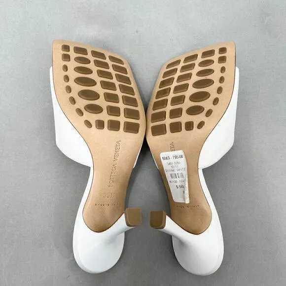 75. Bottega Veneta Stretch Mule Womens 5.5 Minimalist Elegant Old Money Chic