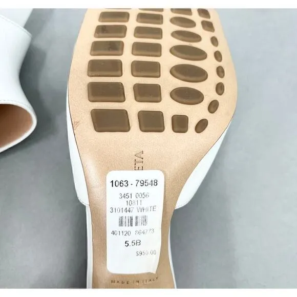 75. Bottega Veneta Stretch Mule Womens 5.5 Minimalist Elegant Old Money Chic