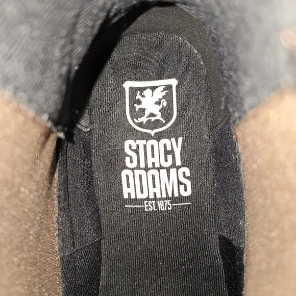 A pair of Stacy Adam's men's slip-on booties in a size 10M. EUC