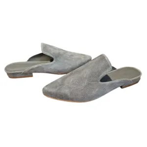 ABLE Lizbeth Evening Slide In Charcoal Suede. Size 6.5 NIB