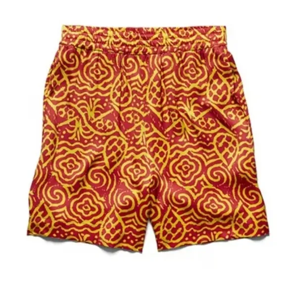 Acne by Peter Schlesinger Silk Bermuda Shorts