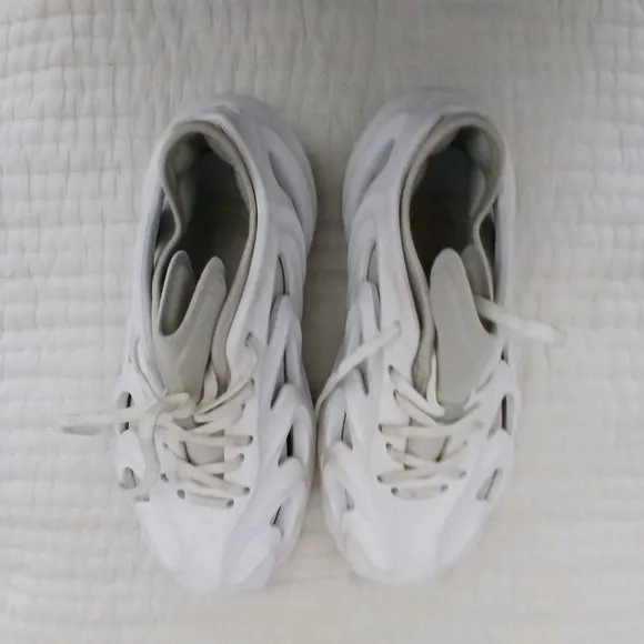 Adidas adiFOM Q Shoes Adult US 6.5 adiPlus White Grey Mens