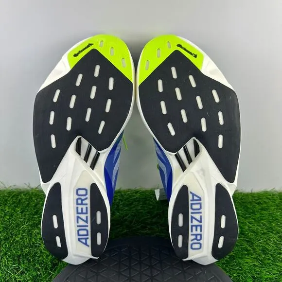 Adidas Adizero Adios Pro 3 Men Size 11.5 Blue High Performance Running Shoes NEW