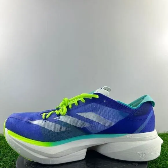 Adidas Adizero Adios Pro 3 Men Size 11.5 Blue High Performance Running Shoes NEW
