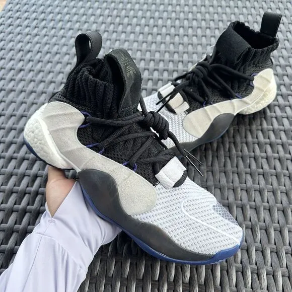Adidas Crazy BYW LVL X Real Purple Men's Athletic Shoes B42244 Size 7