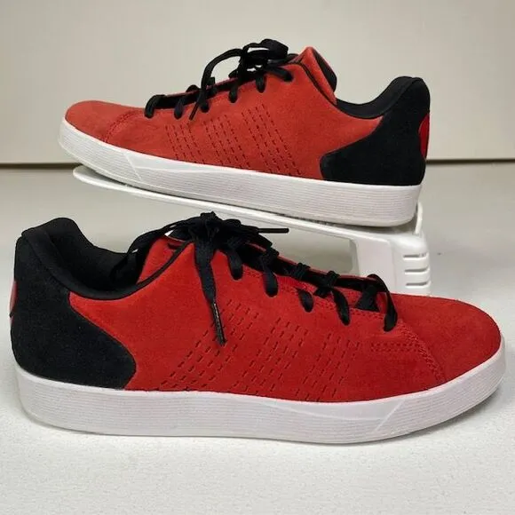 Adidas D Rose Lakeshore J Basketball Sneakers Red Black Suede Size‎ 6