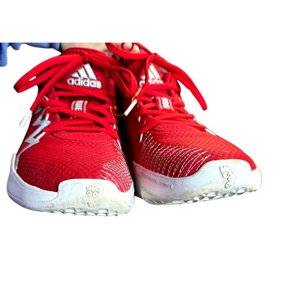 Adidas D.O.N.‎ Issue 2 Red/White Men's Basketball Sneaker Size 10.5