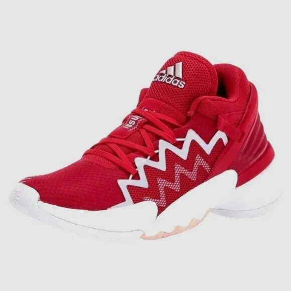 Adidas D.O.N.‎ Issue 2 Red/White Men's Basketball Sneaker Size 10.5