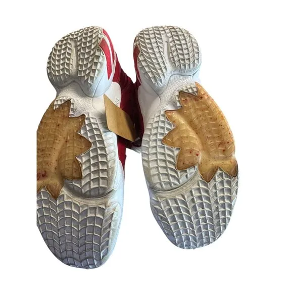 Adidas D.O.N.‎ Issue 2 Red/White Men's Basketball Sneaker Size 10.5