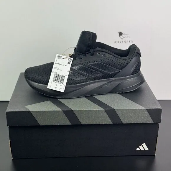 adidas Duramo SL W Triple Black Women Road Running Jogging Shoes IF7870 size 9.5