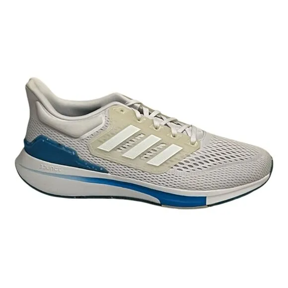 Adidas EQ21 Running/Training Gym Shoes Sneakers Blue &amp; White Size 10 NIB