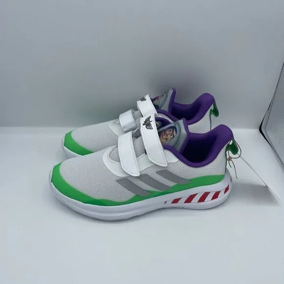 Adidas Fortarun Buzz CF Diseny Unisex Kids Running Shoes Size 3Y White GZ0642