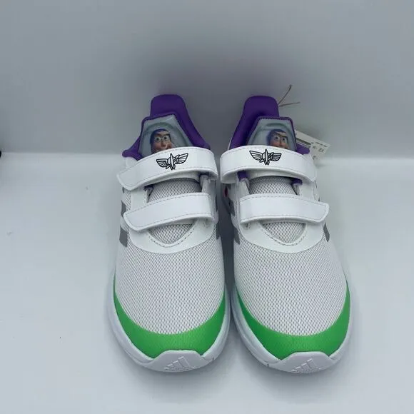 Adidas Fortarun Buzz CF Diseny Unisex Kids Running Shoes Size 3Y White GZ0642