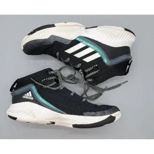 ADIDAS LOCKDOWN BASKETBALL SHOES J &quot;BLACK&quot; IRIDESCENT BIG KID SIZE 4.5 #FZ1696
