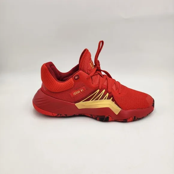 Adidas Marvel D.O.N. Issue #1 Spiderman Red Basketball Shoes Men's 10.5 New