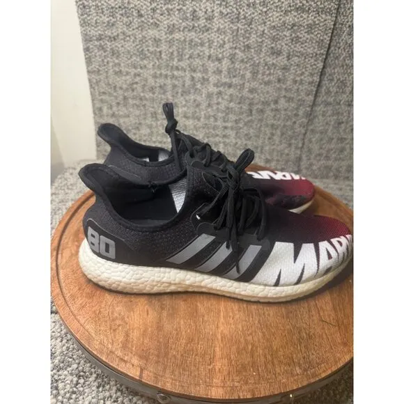 Adidas Marvel Mens Running Shoes Black/Red Size 10