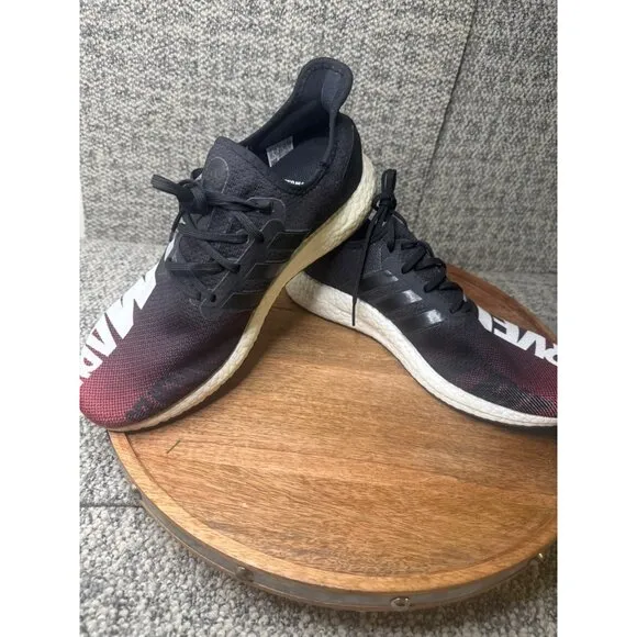 Adidas Marvel Mens Running Shoes Black/Red Size 10