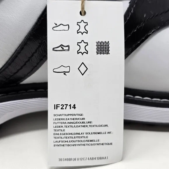 Adidas MC Z-Traxion IF2714 FTWR White Black Spikeless Golf Shoes Men Size 12 New