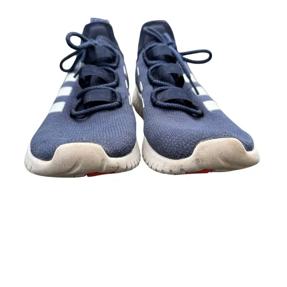 Adidas Navy Blue Sneakers with White Stripes Men’s Size 10 Kaptir 2.0 Cloudfoam