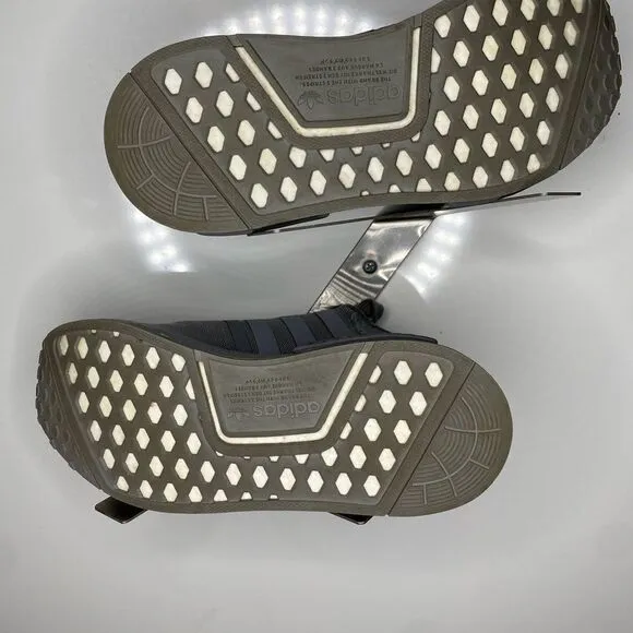 Adidas NMD_R1 Retro Running Shoes FV9016 Trainers Grey Men's Size 7,5