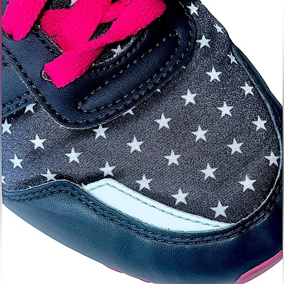 Adidas Originals 7X 700 K Stars Navy Running Sneakers Womens Size 7 #G95286