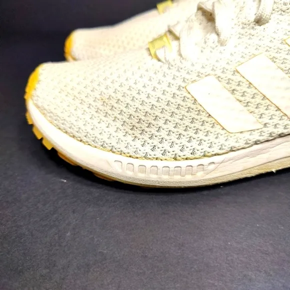 Adidas Originals ZX Flux Primeknit Z Off White Running Sneaker Men's Shoe Size 9