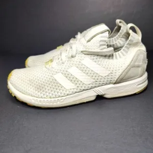 Adidas Originals ZX Flux Primeknit Z Off White Running Sneaker Men's Shoe Size 9