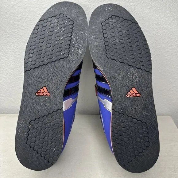 Adidas Powerlift 2.0 Purple Lace Up Weightlifting Strap Shoes