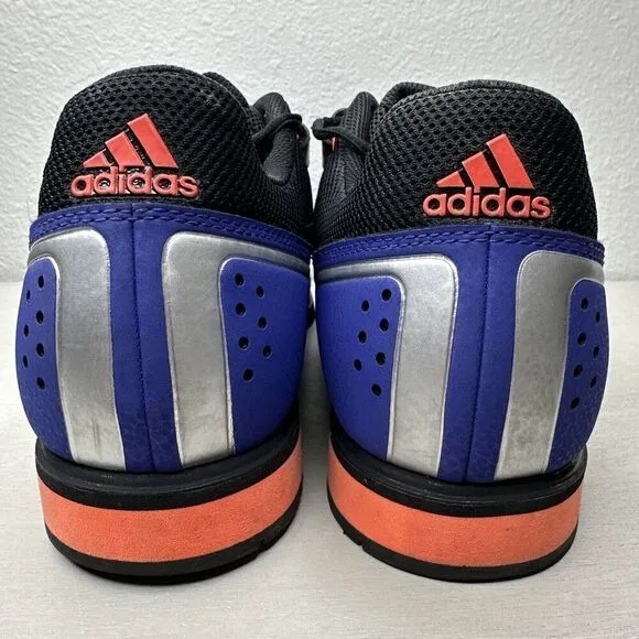 Adidas Powerlift 2.0 Purple Lace Up Weightlifting Strap Shoes