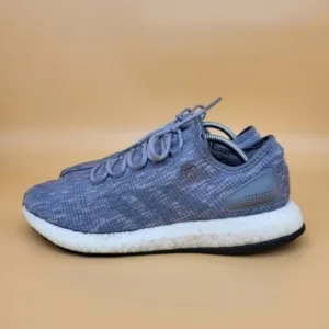 Adidas PureBoost 'Triple Grey' Men's Running Shoes Size 10