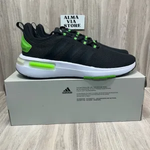 Adidas Racer TR23 Running Shoes Dark Grey Green ID3054 Men’s Sz 11,12