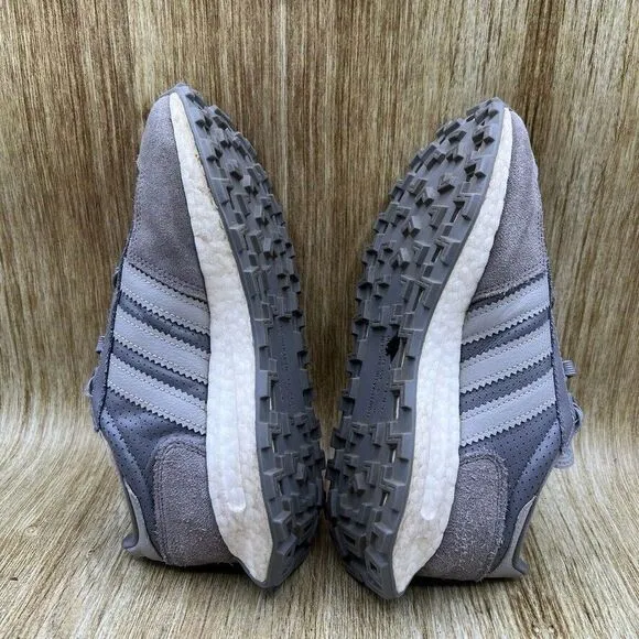 Adidas‎ Retropy E5 Women's Size 6 Running Shoes Sneakers Grey Suede GW6781