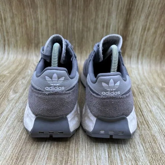 Adidas‎ Retropy E5 Women's Size 6 Running Shoes Sneakers Grey Suede GW6781