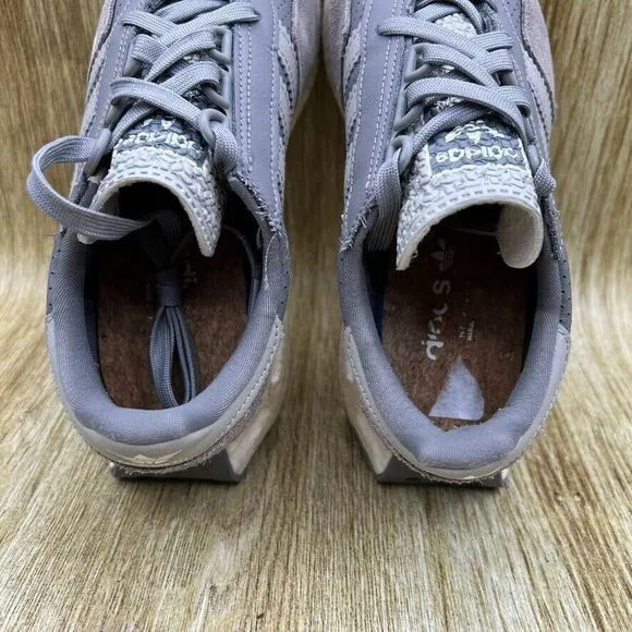 Adidas‎ Retropy E5 Women's Size 6 Running Shoes Sneakers Grey Suede GW6781