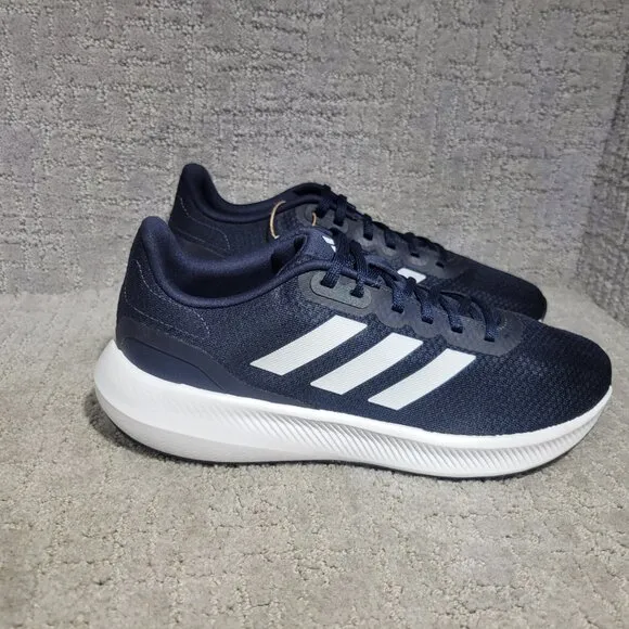 Adidas Runfalcon 3.0 Men's Size US 9 Blue Low Top Road Running Shoes ID2286