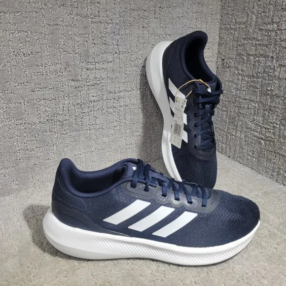 Adidas Runfalcon 3.0 Men's Size US 9 Blue Low Top Road Running Shoes ID2286