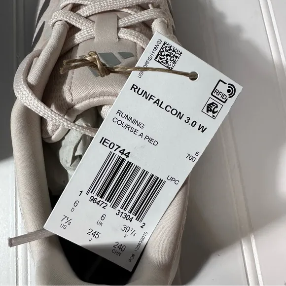 Adidas Runfalcon 3.0 NEW mauve running shoes women’s size 7.5
