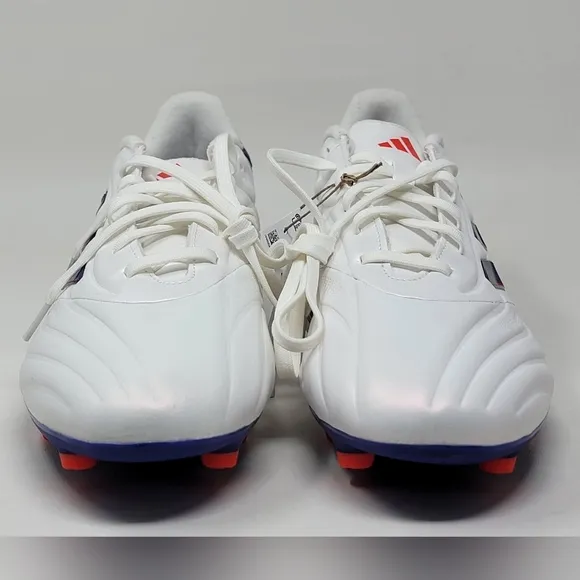 Adidas Soccer Cleats Men’s Size 12 Copa Pure 2 League FG IG6408 White Blue NEW